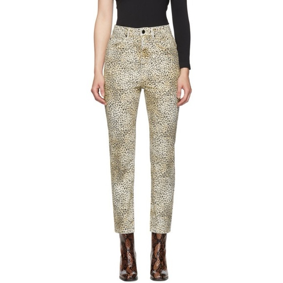 Alexander Wang Cheetah print jeans - Picture 7 of 8
